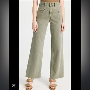 SLVRLAKE grace green jean